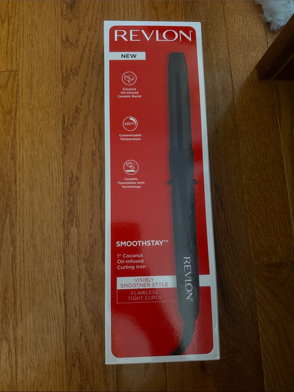 Revlon SmoothStay 1" Curling Iron - Black